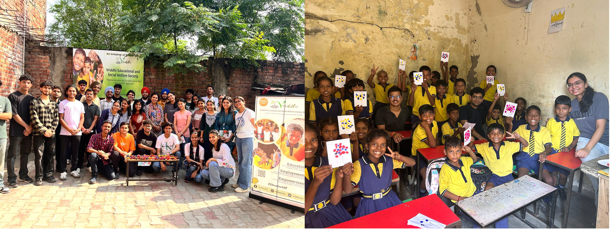 वृद्धि जगतपुरा सेंटर में पेक रोटरैक्ट क्लब के साथ मनाया गया नवरात्रि उत्सव